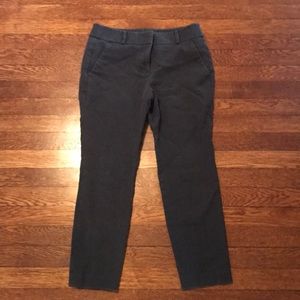 LOFT 6 petite gray skinny dress pants